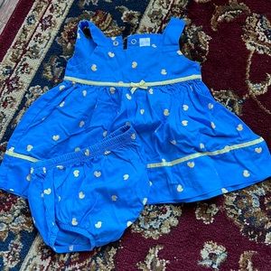 Baby Dress with Bottoms